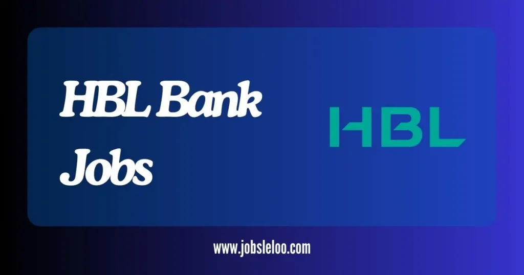 HBL Bank Jobs